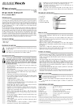 Предварительный просмотр 3 страницы BASETech 684913 Operating Instructions