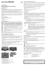 Предварительный просмотр 3 страницы BASETech 710016 Operating Instructions