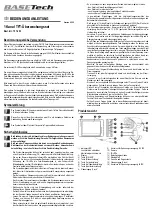 BASETech 75 18 03 Operating Instructions Manual preview