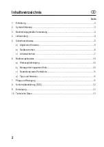 Preview for 2 page of BASETech 814677 Operating Instructions Manual