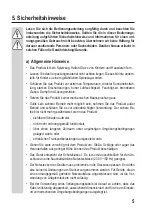 Preview for 5 page of BASETech 814677 Operating Instructions Manual