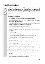 Preview for 17 page of BASETech 814677 Operating Instructions Manual