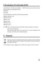 Preview for 23 page of BASETech 814677 Operating Instructions Manual