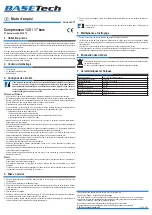 Preview for 3 page of BASETech 84 18 79 Operating Instructions