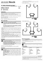 Предварительный просмотр 2 страницы BASETech 94 23 55 Operating Instructions