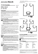 Предварительный просмотр 4 страницы BASETech 94 23 55 Operating Instructions