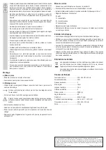 Preview for 6 page of BASETech AF-20A Operating Instructions Manual