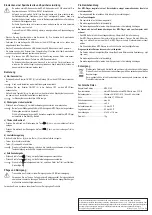 Preview for 2 page of BASETech BT-1577238 Operating Instructions Manual