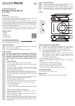 Preview for 3 page of BASETech BT-1577238 Operating Instructions Manual