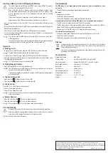 Preview for 4 page of BASETech BT-1577238 Operating Instructions Manual