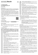 Preview for 7 page of BASETech BT-1680332 Operating Instructions Manual