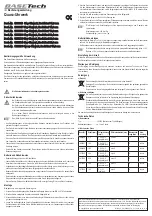 BASETech BT-1680896 Operating Instructions preview