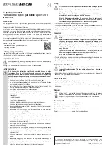 Preview for 2 page of BASETech BT-1712148 Operating Instructions