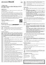 Preview for 3 page of BASETech BT-1712148 Operating Instructions