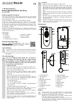 BASETech BT-1761037 Operating Instructions Manual предпросмотр