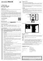 Предварительный просмотр 3 страницы BASETech BT-1851835 Operating Instructions