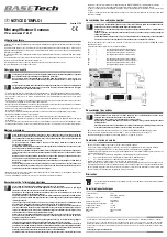 Предварительный просмотр 3 страницы BASETech BT-372807 Operating Instructions