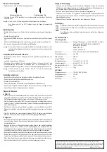 Предварительный просмотр 2 страницы BASETech BT-DOCKING-09 Operating Instructions Manual