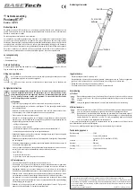 Предварительный просмотр 4 страницы BASETech BT-PT Operating Instructions