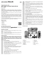 Preview for 3 page of BASETech BT-USB-TAPE-100 Operating Instructions Manual