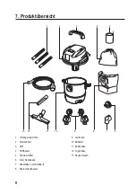 Предварительный просмотр 8 страницы BASETech BT-VC 1250 Operating Instructions Manual