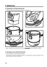 Предварительный просмотр 12 страницы BASETech BT-VC 1250 Operating Instructions Manual