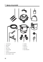 Предварительный просмотр 42 страницы BASETech BT-VC 1250 Operating Instructions Manual