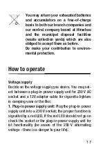 Preview for 17 page of BASETech BTL-1 Operating Instructions Manual