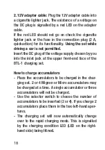 Preview for 18 page of BASETech BTL-1 Operating Instructions Manual