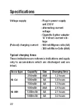 Preview for 22 page of BASETech BTL-1 Operating Instructions Manual