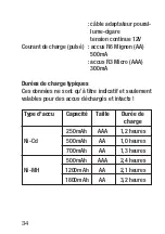 Preview for 34 page of BASETech BTL-1 Operating Instructions Manual