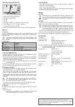 Preview for 4 page of BASETech BTL-100 Operating Instructions Manual