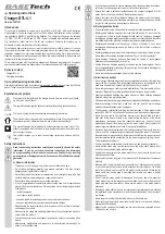 Preview for 3 page of BASETech BTL-4.1 Operating Instructions Manual