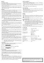 Preview for 4 page of BASETech BTL-4.1 Operating Instructions Manual