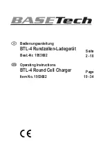 Предварительный просмотр 1 страницы BASETech BTL-4 Operating Instructions Manual