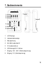 Предварительный просмотр 13 страницы BASETech BTL-4 Operating Instructions Manual