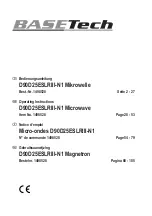 BASETech D90D25ESLRIII-N1 Operating Instructions Manual preview