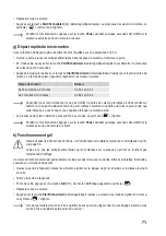 Preview for 71 page of BASETech D90D25ESLRIII-N1 Operating Instructions Manual