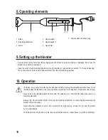 Preview for 18 page of BASETech HS-9301SV Operating Instructions Manual