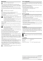 Preview for 4 page of BASETech JLT-13 Operating Instructions Manual