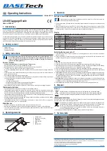 Preview for 2 page of BASETech LS-40S Operating Instructions