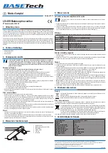 Preview for 3 page of BASETech LS-40S Operating Instructions