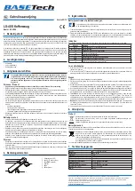 Preview for 4 page of BASETech LS-40S Operating Instructions