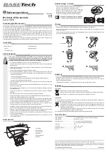 Предварительный просмотр 1 страницы BASETech Mini Kmark 1230738 Operating Instructions