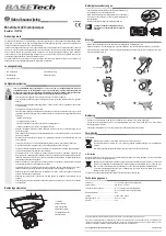 Предварительный просмотр 4 страницы BASETech Mini Kmark 1230738 Operating Instructions