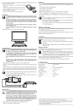 Предварительный просмотр 2 страницы BASETech SB32 Operating Instructions Manual