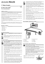 Предварительный просмотр 5 страницы BASETech SB32 Operating Instructions Manual