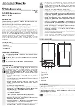 Предварительный просмотр 7 страницы BASETech SJS-60008 Operating Instructions Manual