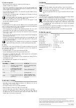 Preview for 8 page of BASETech SJS-60008 Operating Instructions Manual