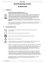 Preview for 23 page of BASETech VE89122NEF User Manual